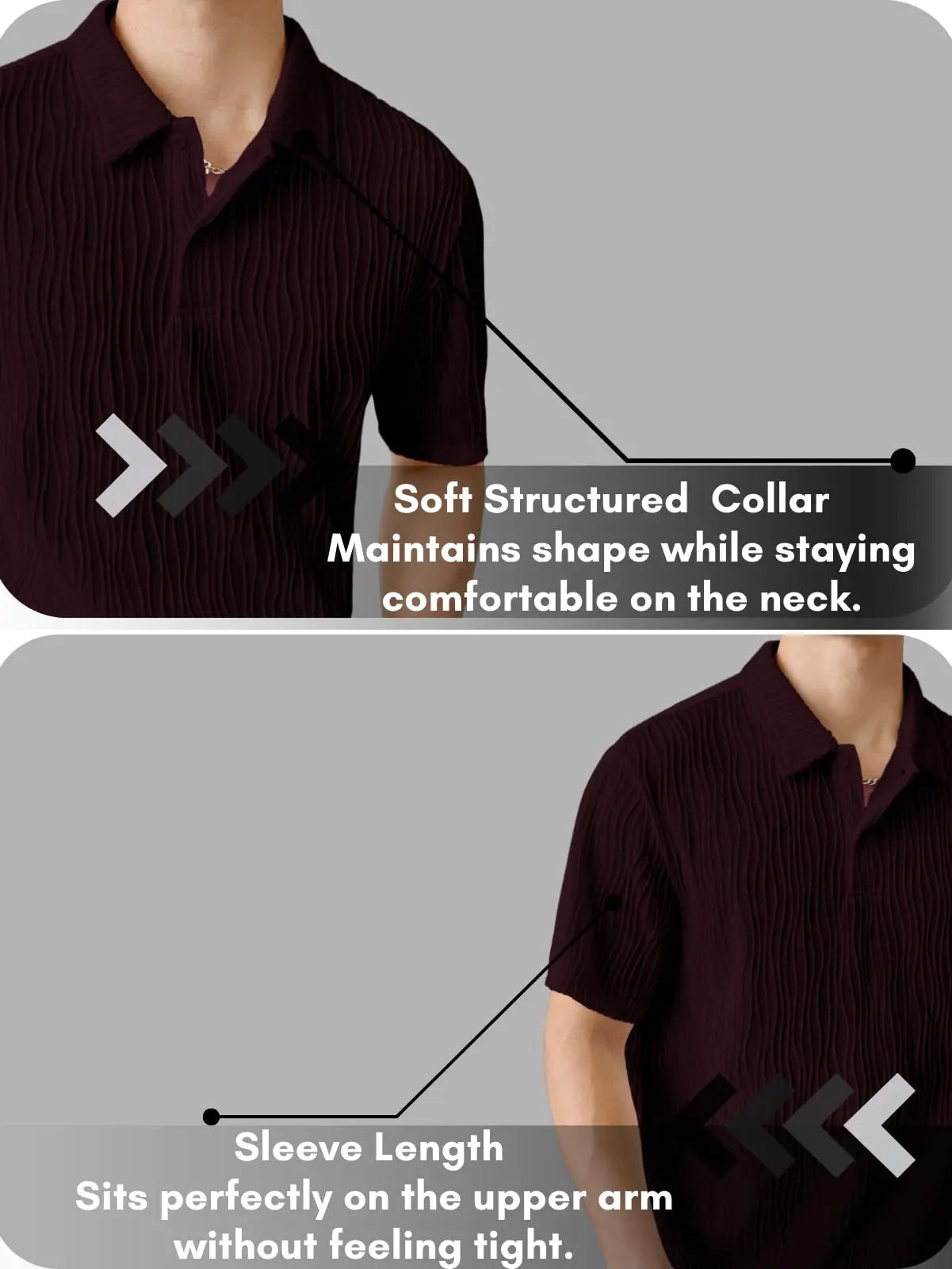 Leriya Fashion Cotton T-Shirt for Men – Soft Breathable Fabric | Regular Fit Half Sleeve Collar Tee for Summer Casual Wear (Available in Plus Size) Solora