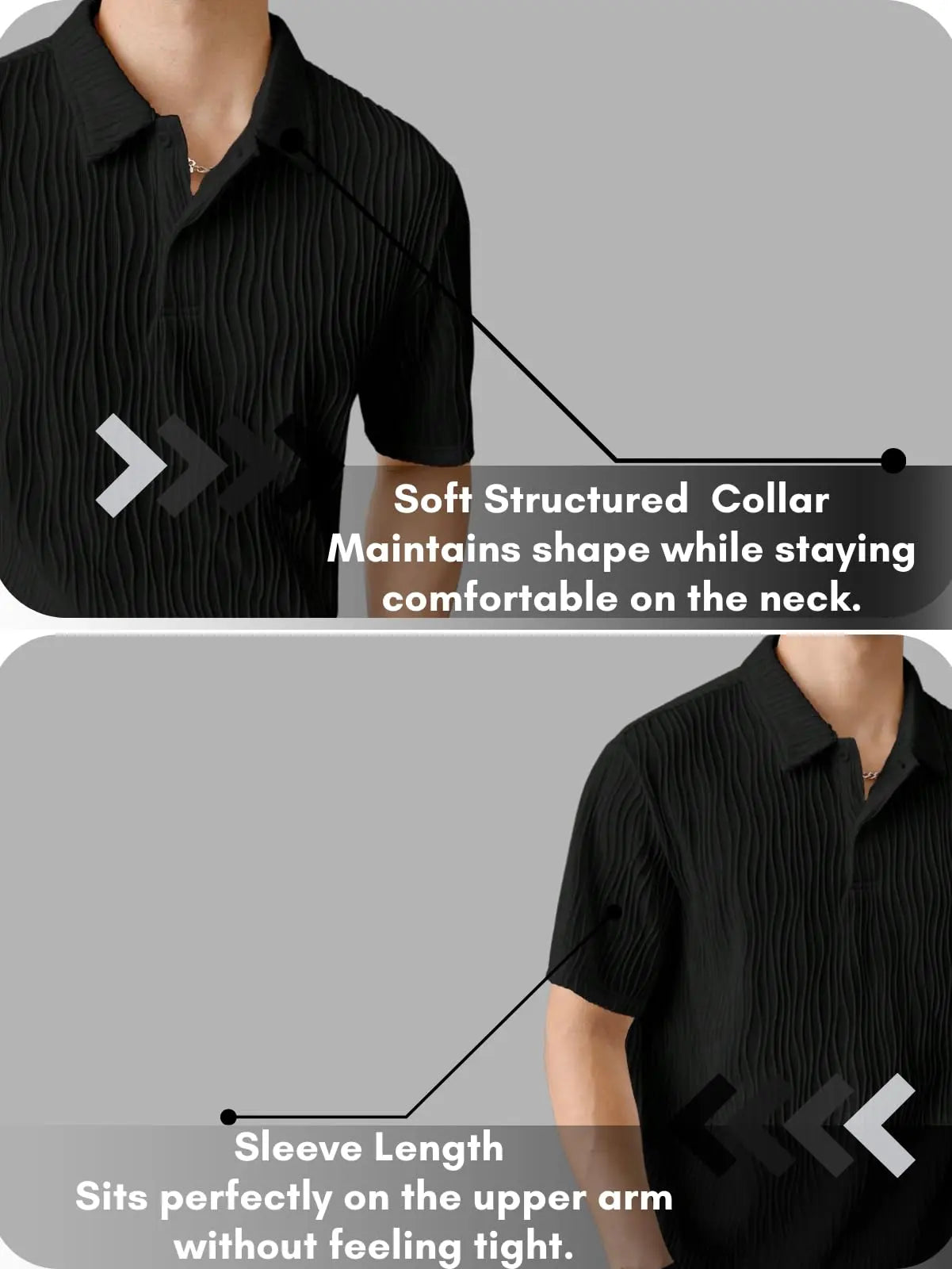 Leriya Fashion Cotton T-Shirt for Men – Soft Breathable Fabric | Regular Fit Half Sleeve Collar Tee for Summer Casual Wear (Available in Plus Size) Solora