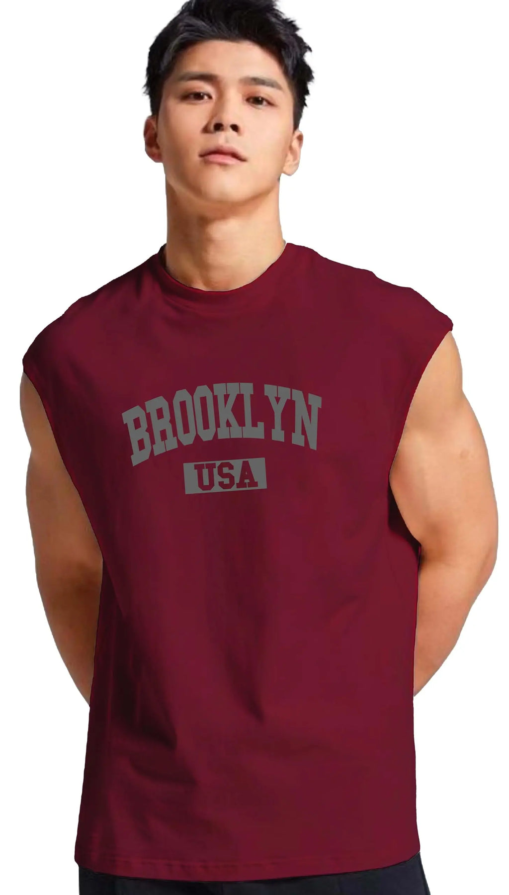 JUARI BE A GENTLEMAN Men's Sleeveless Tank Top – Premium Cotton Blend Muscle Fit Gym Vest | Casual Summer Workout Shirt | Breathable & Lightweight Fitness Wear for Bodybuilding, Running & Daily Use Solora