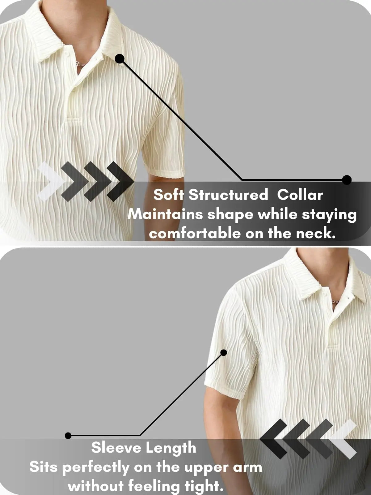 Leriya Fashion Cotton T-Shirt for Men – Soft Breathable Fabric | Regular Fit Half Sleeve Collar Tee for Summer Casual Wear (Available in Plus Size) Solora