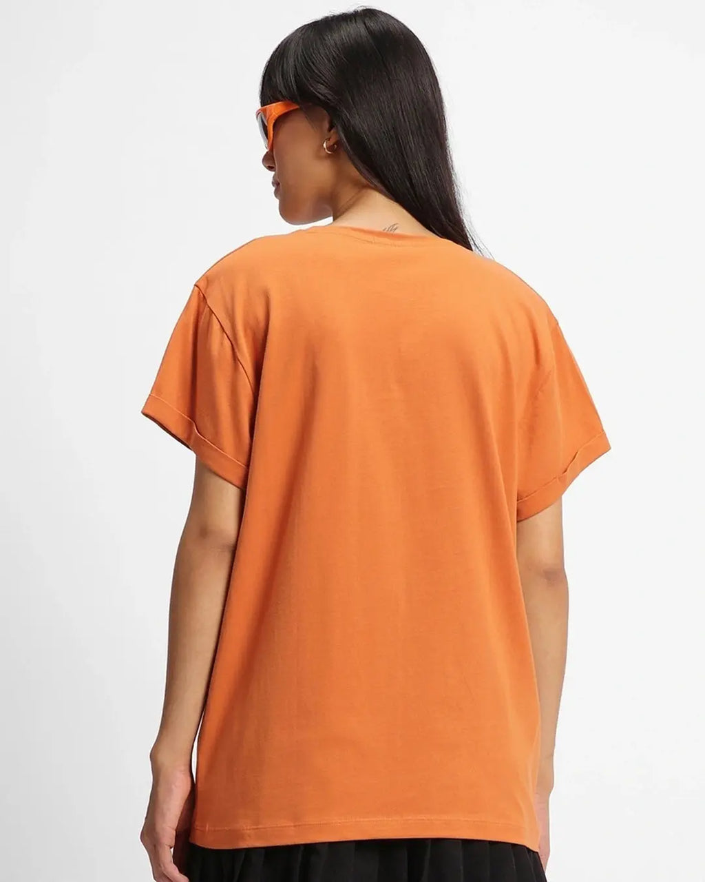 Women's Vibe Garden Oversized T-Shirt – Breathable Cotton Summer Top Solora